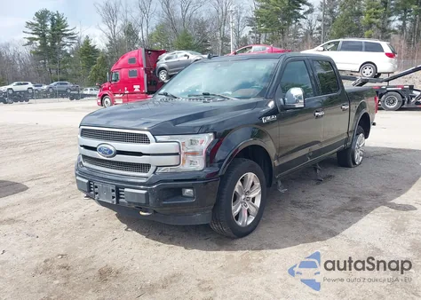 2018 Ford F-150 Platinum from USA, damaged, VIN 1FTEW1E50JFB17798